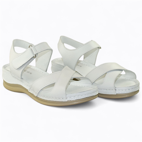 ELIADNA WHITE WOMEN'S SANDALS