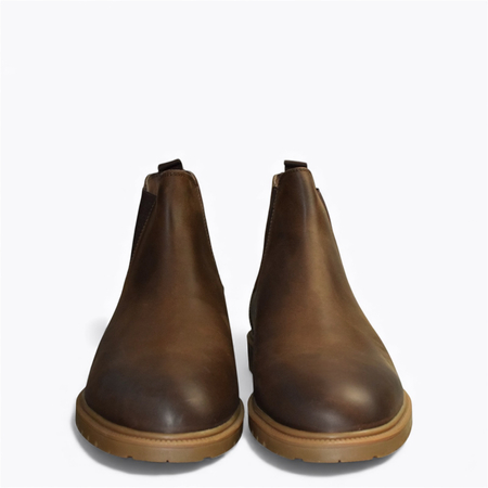 BRĄZOWE SZTYBLETY MĘSKIE ELDRICK