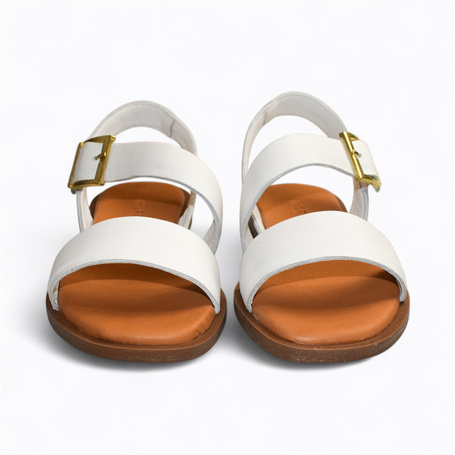 DOVIRIA WHITE WOMEN'S SANDALS