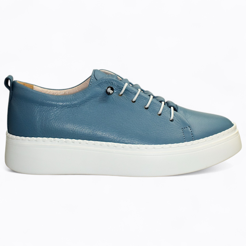 NIEBIESKIE PÓŁBUTY DAMSKIE ISSANDE