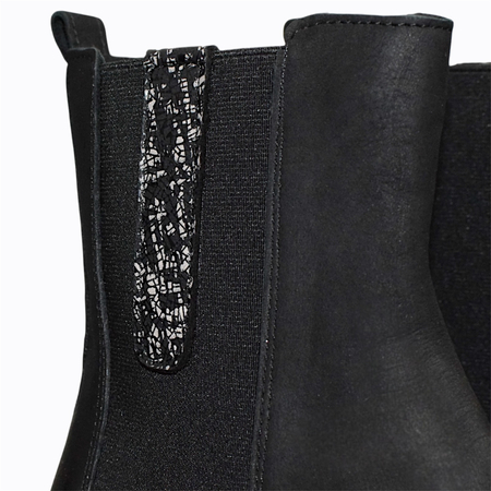 CZARNE BOTKI DAMSKIE KANNA