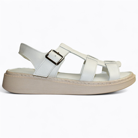 ULDORIA WHITE WOMEN'S SANDALS