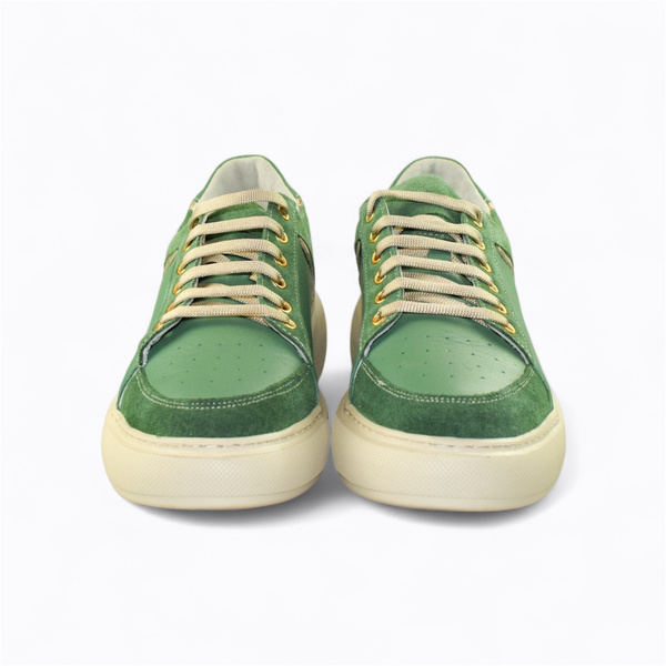 Feralda Women's Mint Leather Sneakers
