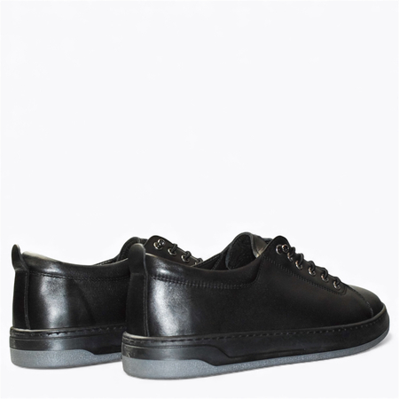 CZARNE SNEAKERSY DAMSKIE ARESTIA