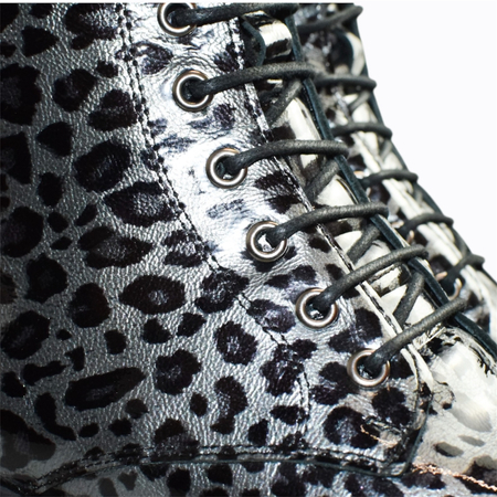 SKÓRZANE SZARE TRZEWIKI DAMSKIE BELANOR