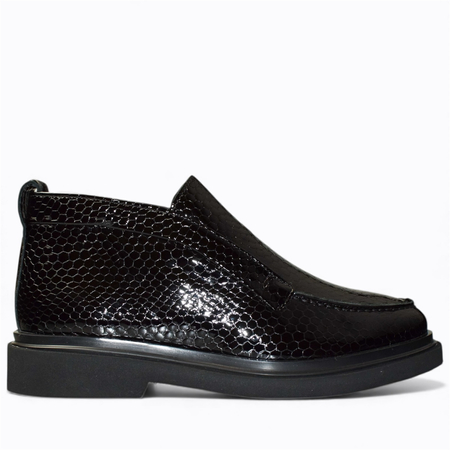 CZARNE BOTKI DAMSKIE ORISTIA