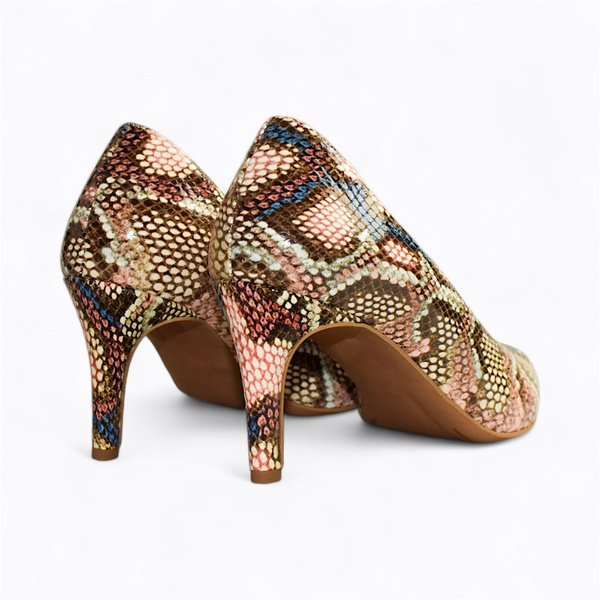 JAUNITA WOMEN'S PINK HIGH HEELS