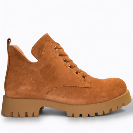 Serenti Women's Red Leather Boots