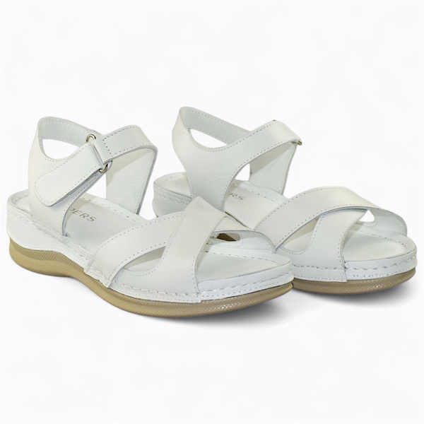 ELIADNA WHITE WOMEN'S SANDALS