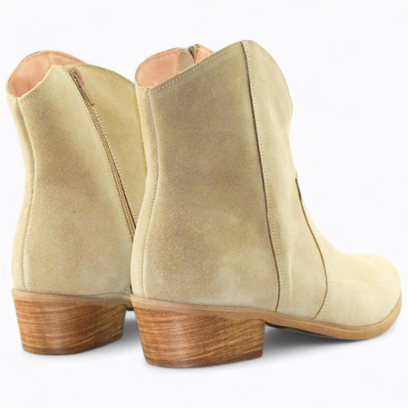 BEŻOWE KOWBOJKI DAMSKIE SEGUARA