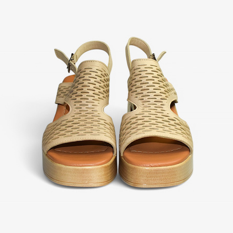 TREFFIA BEIGE WOMEN'S SANDALS