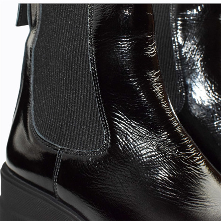 CZARNE BOTKI DAMSKIE ZARELIN