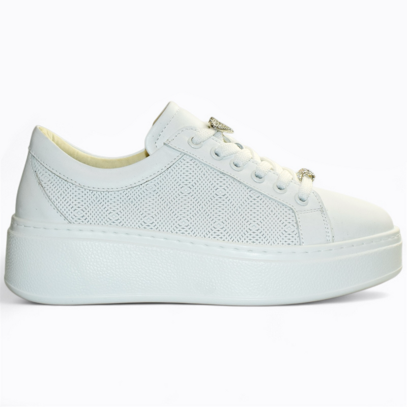 BIAŁE SNEAKERSY DAMSKIE VERONEL