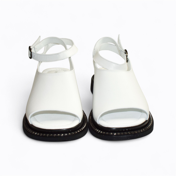 MEGDALI WHITE WOMEN'S SANDALS